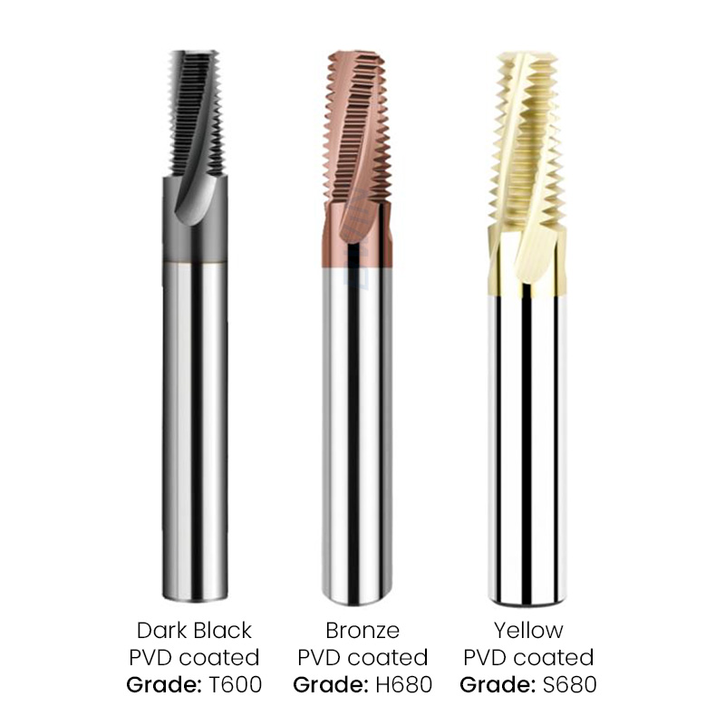 NPT thread mill three coated series