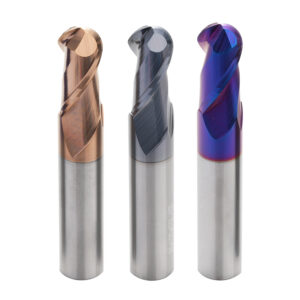 2 flute ball nose end mills carbide ball end mill for steel stainless steel machining