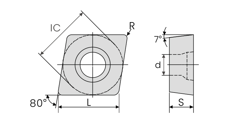 CCGT09T304 CBN insert