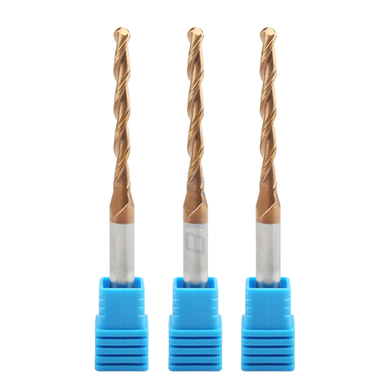 2 Flutes Tapered Ball Nose End Mill