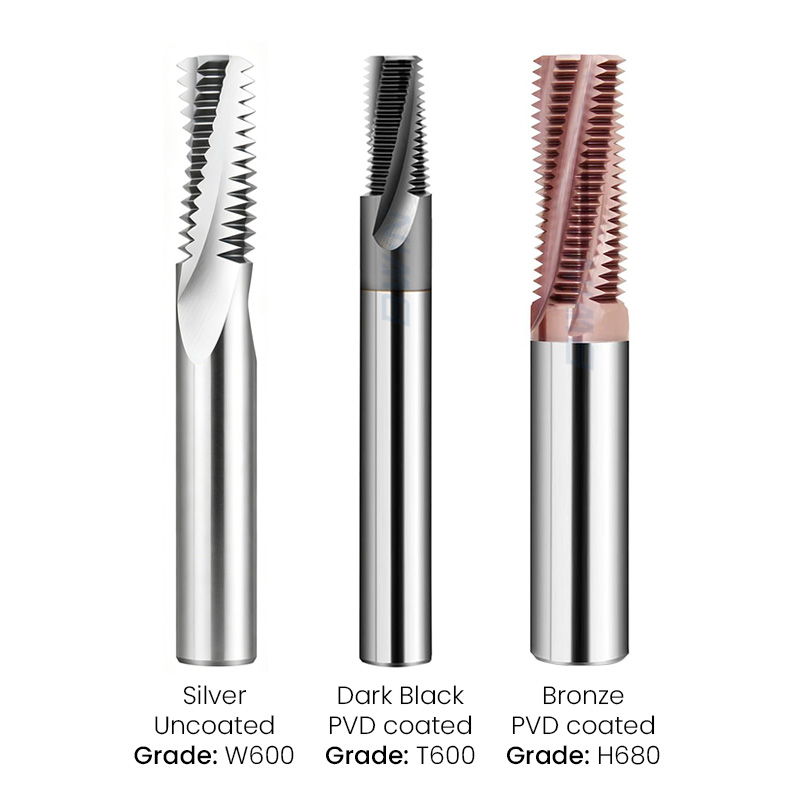 bwin full form thread mill PVD coated uncoated bwin full form thread mill PVD coated uncoated