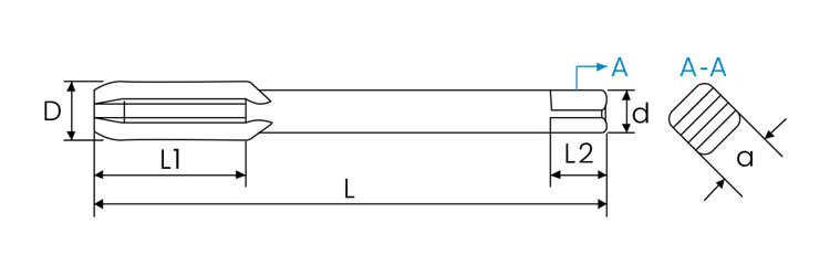 Carbide Straight Flute Taps